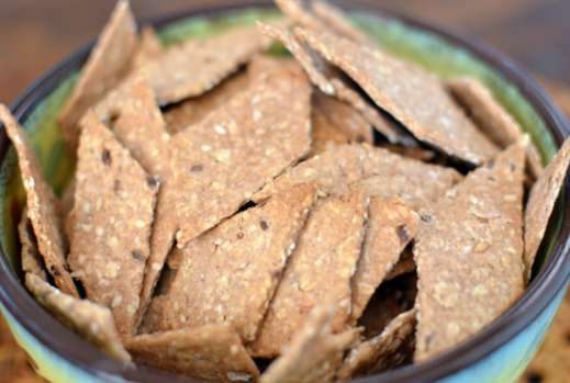 Crackers de sementes